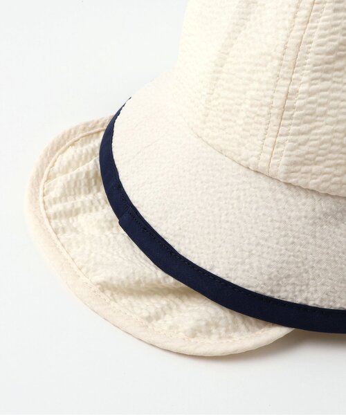 apres les cours(アプレレクール)の「【UVカット】くま耳付きベビー帽子(ハット・キッズ・アイボリー・48/46)」の6枚目の写真