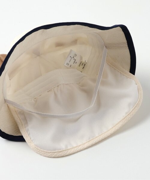 apres les cours(アプレレクール)の「【UVカット】くま耳付きベビー帽子(ハット・キッズ・アイボリー・48/46)」の7枚目の写真