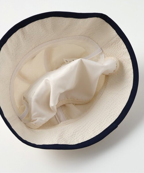 apres les cours(アプレレクール)の「【UVカット】くま耳付きベビー帽子(ハット・キッズ・アイボリー・48/46)」の8枚目の写真