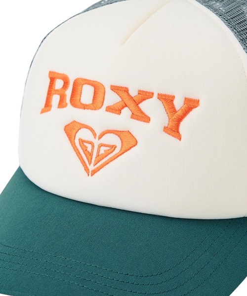 ROXY（ロキシー）の「ROXY ウィメンズ WAVE CLUB CAP キャップ 【2026年春夏モデル】/ロキシーメッシュ帽子（キャップ・レディース・ブラック/グリーン系その他/ホワイト・FREE）」の19枚目の写真