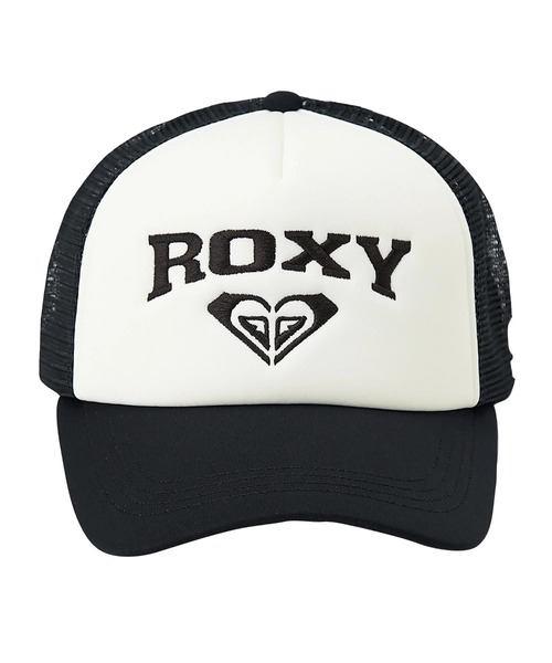 ROXY（ロキシー）の「ROXY ウィメンズ WAVE CLUB CAP キャップ 【2026年春夏モデル】/ロキシーメッシュ帽子（キャップ・レディース・ブラック/グリーン系その他/ホワイト・FREE）」の6枚目の写真