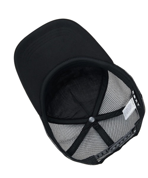 ROXY（ロキシー）の「ROXY ウィメンズ WAVE CLUB CAP キャップ 【2026年春夏モデル】/ロキシーメッシュ帽子（キャップ・レディース・ブラック/グリーン系その他/ホワイト・FREE）」の7枚目の写真