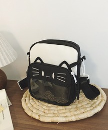 CERCA（チェルカ）の「lulunoix/ねこクリアポケットショルダーバッグ M15476（ショルダーバッグ）」
