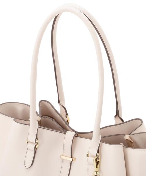 JILL by JILL STUART(ジルバイジルスチュアート)の「チャーム付きトートバッグ(トートバッグ・レディース・ピンク/ブラック・FREE)」の21枚目の写真