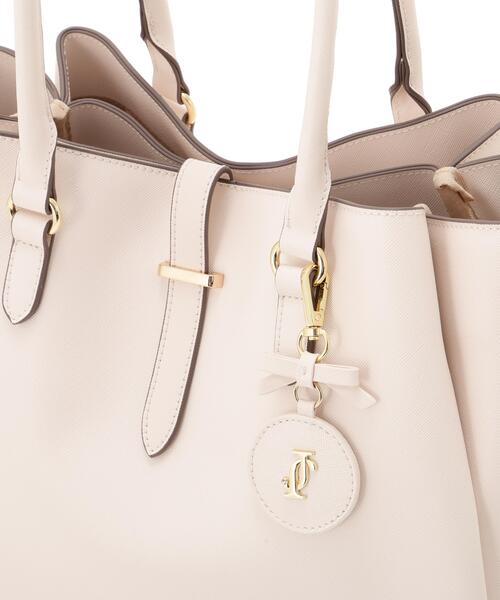 JILL by JILL STUART(ジルバイジルスチュアート)の「チャーム付きトートバッグ(トートバッグ・レディース・ピンク/ブラック・FREE)」の22枚目の写真