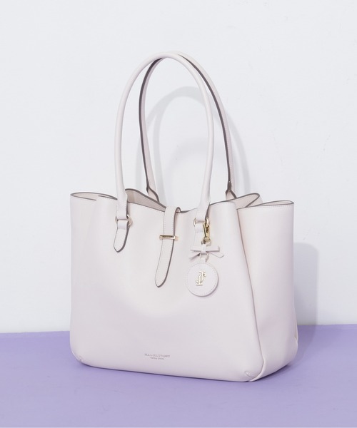 JILL by JILL STUART(ジルバイジルスチュアート)の「チャーム付きトートバッグ(トートバッグ・レディース・ピンク/ブラック・FREE)」の3枚目の写真