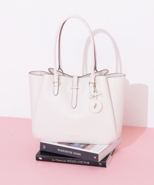 JILL by JILL STUART(ジルバイジルスチュアート)の「チャーム付きトートバッグ(トートバッグ・レディース・ピンク/ブラック・FREE)」の16枚目の写真