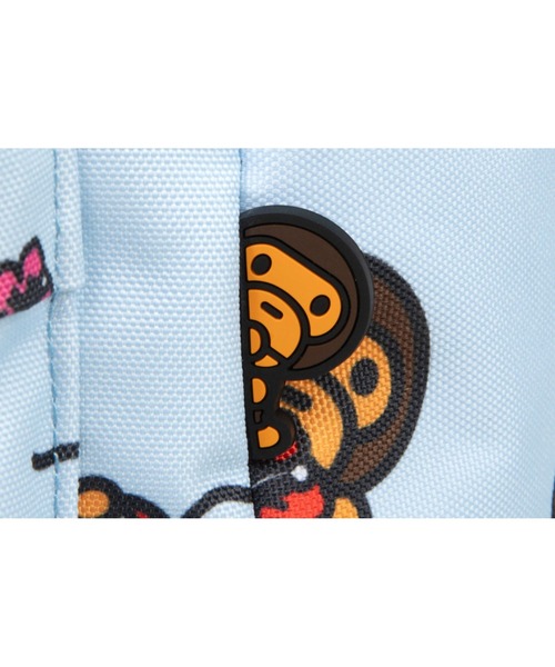 A BATHING APE(アベイシングエイプ)の「BABY MILO MEDIUM BACKPACK #1(バックパック/リュック・メンズ・ブルー/グリーン/ピンク/アイボリー・FREE)」の15枚目の写真