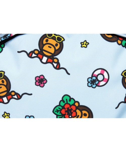 A BATHING APE(アベイシングエイプ)の「BABY MILO MEDIUM BACKPACK #1(バックパック/リュック・メンズ・ブルー/グリーン/ピンク/アイボリー・FREE)」の19枚目の写真