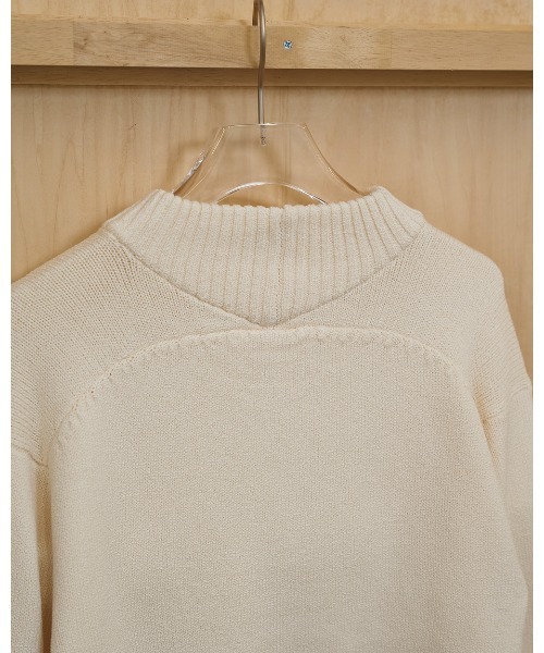 TODAYFUL（トゥデイフル）の「Crewneck Slub Knit（ニット/セーター・レディース・セージグリーン/ブラック/キナリ・FREE）」の20枚目の写真