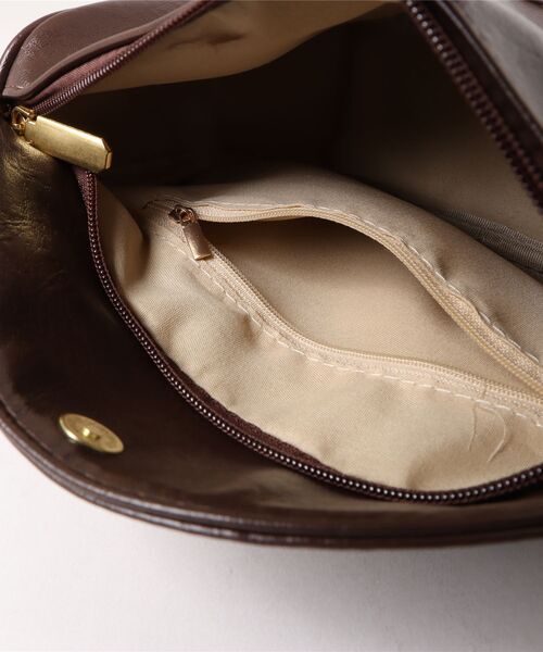 apres jour clair(アプレジュールクレア)の「【apres jour clair】2WAYクラシックフラップバッグ(ショルダーバッグ・レディース・ブラウン系その他/ブラック・FREE)」の12枚目の写真