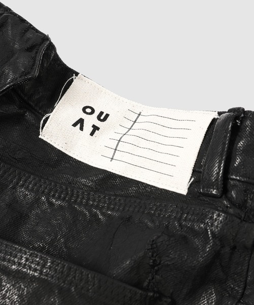 OUAT(オーユーエーティー)の「CERAMIC JEANS(デニムパンツ・メンズ・ブラック・3)」の2枚目の写真