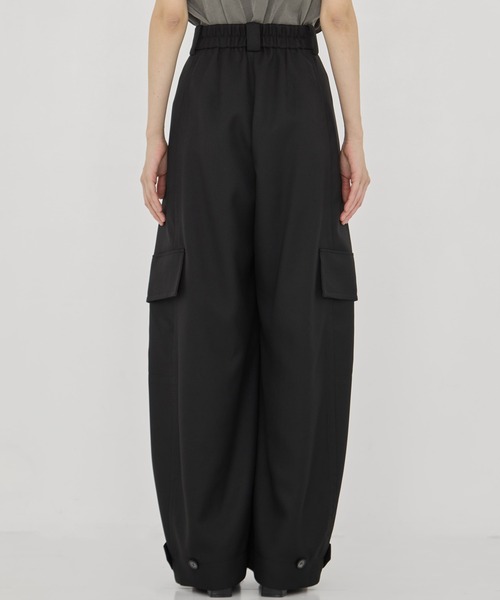 STUDIOUS/ステュディオス】Barrel Leg Cargo Trousers/バレルレッグ