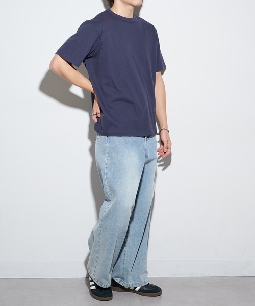 Healthknit(ヘルスニット)の「【Healthknit】26SS TOMPKINS Jersey Crewneck S/S 211(Tシャツ/カットソー・メンズ・ネイビー/ホワイト/ブラック/ヘザーグレー・XL/L/M)」の12枚目の写真