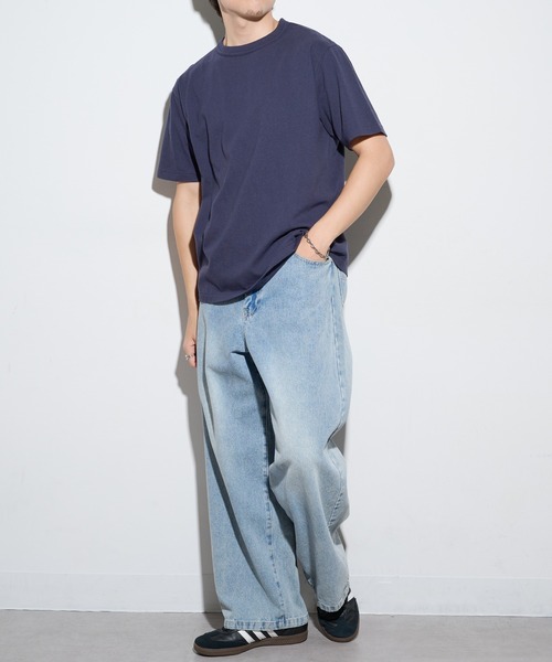 Healthknit(ヘルスニット)の「【Healthknit】26SS TOMPKINS Jersey Crewneck S/S 211(Tシャツ/カットソー・メンズ・ネイビー/ホワイト/ブラック/ヘザーグレー・XL/L/M)」の13枚目の写真