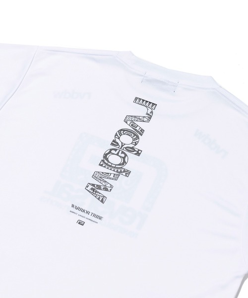 reversal.dogi.design.works(リバーサル・ドーギ・デザイン・ワークス)の「<reversal/リバーサル>MAORI BIGMARK DRY TEE(Tシャツ/カットソー・メンズ・ホワイト/ブラック・XX-LARGE/X-LARGE/LARGE/MEDIUM)」の7枚目の写真