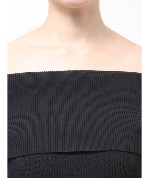 LAGUNAMOON（ラグナムーン）の「ペプラムオフショルニットプルオーバー（ニット/セーター・レディース・ブラック/レッド/ホワイト・FREE）」の21枚目の写真