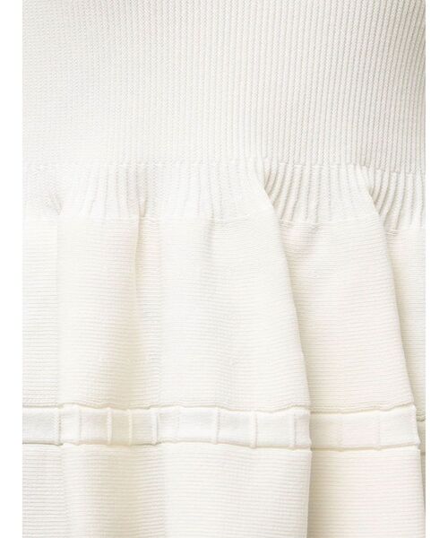 LAGUNAMOON（ラグナムーン）の「ペプラムオフショルニットプルオーバー（ニット/セーター・レディース・ブラック/レッド/ホワイト・FREE）」の5枚目の写真