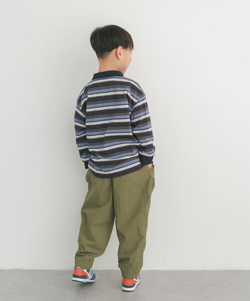 URBAN RESEARCH DOORS（アーバンリサーチドアーズ）の「撥水タックワイドパンツ(KIDS)（その他パンツ・キッズ・ネイビー/グレー系その他・105/135/120）」の8枚目の写真