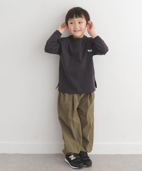 URBAN RESEARCH DOORS（アーバンリサーチドアーズ）の「撥水タックワイドパンツ(KIDS)（その他パンツ・キッズ・ネイビー/グレー系その他・105/135/120）」の10枚目の写真