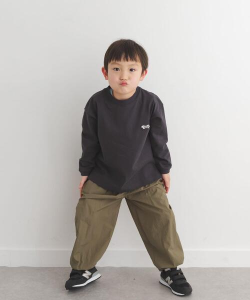 URBAN RESEARCH DOORS（アーバンリサーチドアーズ）の「撥水タックワイドパンツ(KIDS)（その他パンツ・キッズ・ネイビー/グレー系その他・105/135/120）」の11枚目の写真