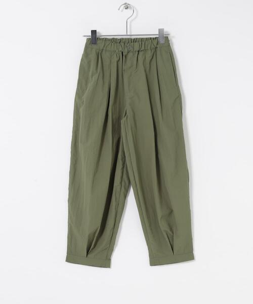 URBAN RESEARCH DOORS（アーバンリサーチドアーズ）の「撥水タックワイドパンツ(KIDS)（その他パンツ・キッズ・ネイビー/グレー系その他・105/135/120）」の12枚目の写真