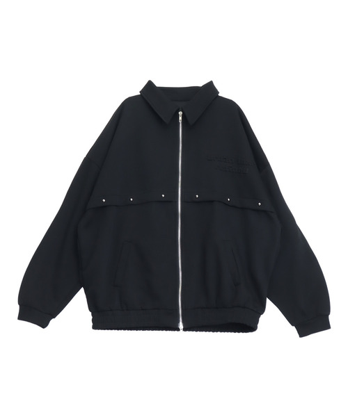 ANAP(アナップ)の「ボンディング スウェット エンボスロゴ ブルゾン【セットアップ対応】(ブルゾン・レディース・アイボリー/カーキ/ブラック・F)」の17枚目の写真