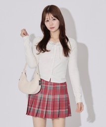 ALLuRing ChaRm | Frill Ribbon Ribbed Top / フリルリボンリブトップス(シャツ/ブラウス)