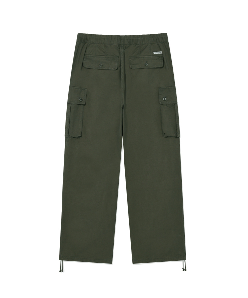 COVERNAT（カバーナット）の「ワイドコットンパラシュートパンツオリーブ（スウェットパンツ・メンズ・その他・SMALL/MEDIUM/LARGE/X-LARGE）」の6枚目の写真