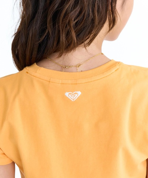 ROXY（ロキシー）の「ROXY ウィメンズ AUTHENTIC ROXY Tシャツ 【2026年春夏モデル】/ロキシーショート丈半袖Tシャツ（Tシャツ/カットソー・レディース・ブルー/オレンジ/ホワイト・LARGE/MEDIUM）」の10枚目の写真