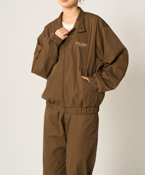 Kappa（カッパ）の「≪Kappa×and ST ウェルネスクラブ≫スイングトップ（その他アウター・レディース・ブラウン系その他/ブラック/チェック・SMALL/MEDIUM/LARGE）」の21枚目の写真