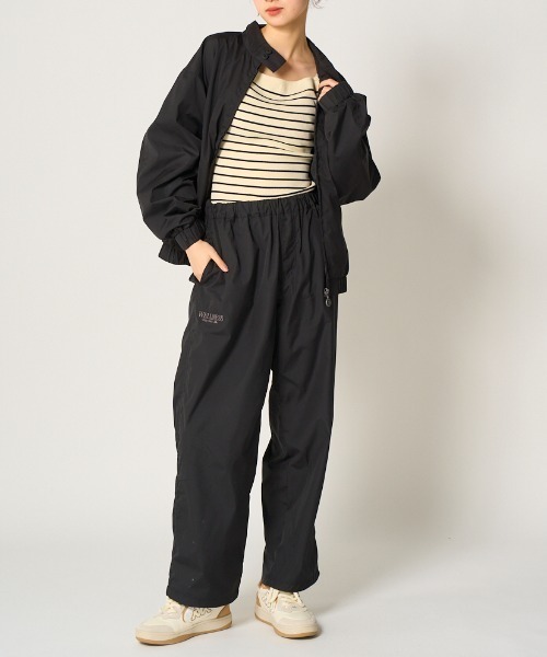 Kappa（カッパ）の「≪Kappa×and ST ウェルネスクラブ≫スイングトップ（その他アウター・レディース・ブラウン系その他/ブラック/チェック・SMALL/MEDIUM/LARGE）」の7枚目の写真