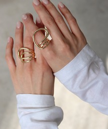 Dhyana.（ディアナドット）の「ロールリング 2PCS（リング）」