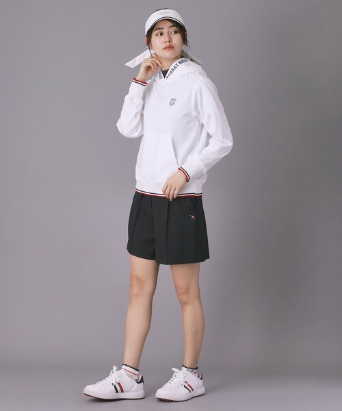 adabat（アダバット）の「【ADABAT NAVY】UVポンチプルオーバーフーディ（パーカー・レディース・グレー/ホワイト/ネイビー・42/40/38）」の5枚目の写真