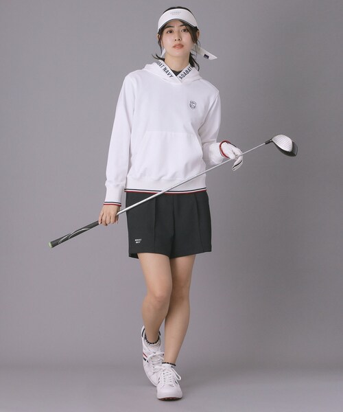 adabat（アダバット）の「【ADABAT NAVY】UVポンチプルオーバーフーディ（パーカー・レディース・グレー/ホワイト/ネイビー・42/40/38）」の6枚目の写真