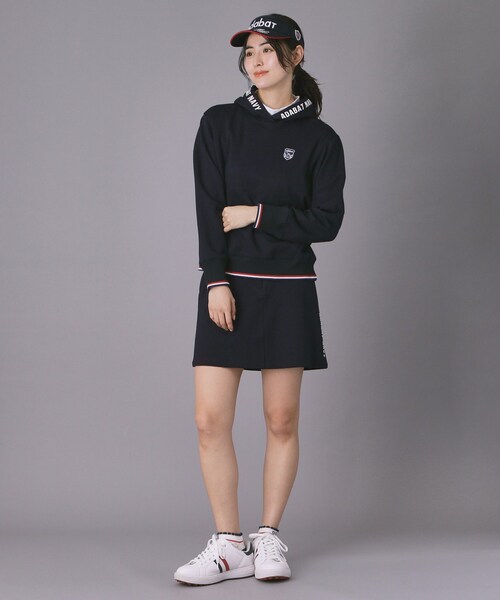 adabat（アダバット）の「【ADABAT NAVY】UVポンチプルオーバーフーディ（パーカー・レディース・グレー/ホワイト/ネイビー・42/40/38）」の13枚目の写真