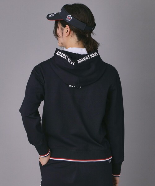 adabat（アダバット）の「【ADABAT NAVY】UVポンチプルオーバーフーディ（パーカー・レディース・グレー/ホワイト/ネイビー・42/40/38）」の18枚目の写真
