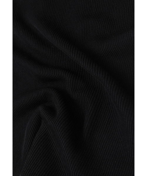 NICENICE MOMENT(ナイスナイスモーメント)の「<NICENICE MOMENT(ナイスナイス モーメント)>オープンショルダーロングスリーブ(Tシャツ/カットソー・レディース・ブラック系その他3・M)」の8枚目の写真