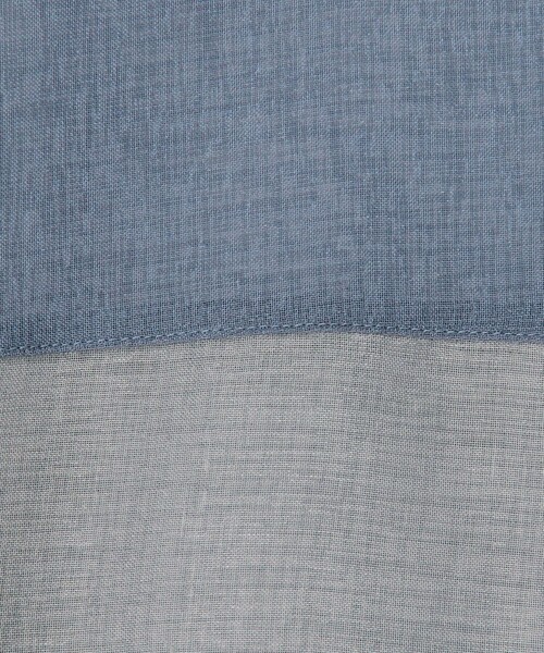 MICO COULIER（ミコクリエ）の「シアーリネンライク配色後ろリボンシャツ（シャツ/ブラウス・レディース・マスタード/ブルー/ベビーピンク・38）」の19枚目の写真