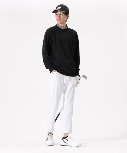 New Balance Golf(ニューバランスゴルフ)の「【new balance golf】ジオメトリック柄 半袖 カラーシャツ (MENS)(ポロシャツ・メンズ・グレー系その他/ブラック・X-LARGE/MEDIUM/LARGE)」の12枚目の写真