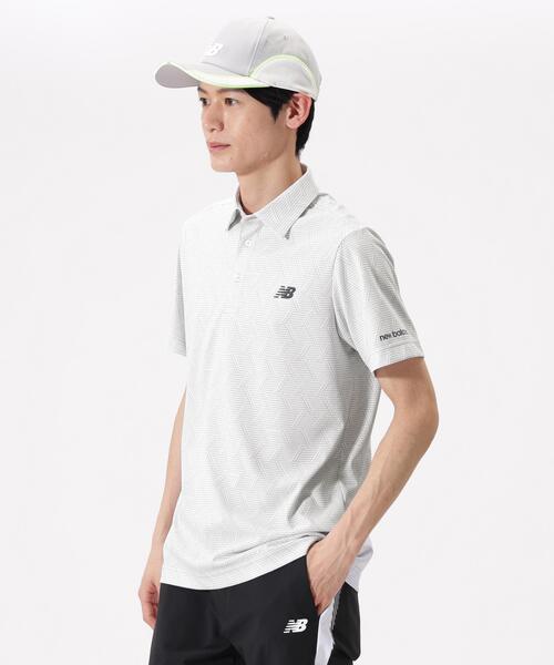 New Balance Golf(ニューバランスゴルフ)の「【new balance golf】ジオメトリック柄 半袖 カラーシャツ (MENS)(ポロシャツ・メンズ・グレー系その他/ブラック・X-LARGE/MEDIUM/LARGE)」の15枚目の写真