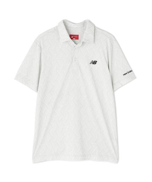 New Balance Golf(ニューバランスゴルフ)の「【new balance golf】ジオメトリック柄 半袖 カラーシャツ (MENS)(ポロシャツ・メンズ・グレー系その他/ブラック・X-LARGE/MEDIUM/LARGE)」の20枚目の写真