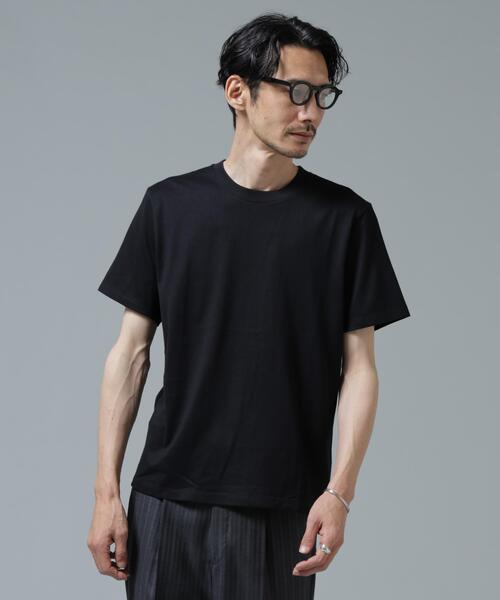 NANO universe(ナノユニバース)の「Anti Soaked(R) 汗染み防止 ミドルウェイト 7.1oz レギュラーシルエットTシャツ(Tシャツ/カットソー・メンズ・トップグレー/ブルー/ブラック/ホワイト・XS/S/M/L/XL/XXL)」の12枚目の写真