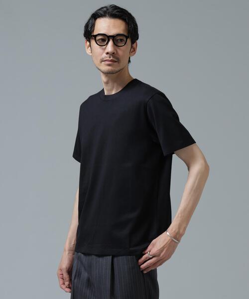 NANO universe(ナノユニバース)の「Anti Soaked(R) 汗染み防止 ミドルウェイト 7.1oz レギュラーシルエットTシャツ(Tシャツ/カットソー・メンズ・トップグレー/ブルー/ブラック/ホワイト・XS/S/M/L/XL/XXL)」の13枚目の写真