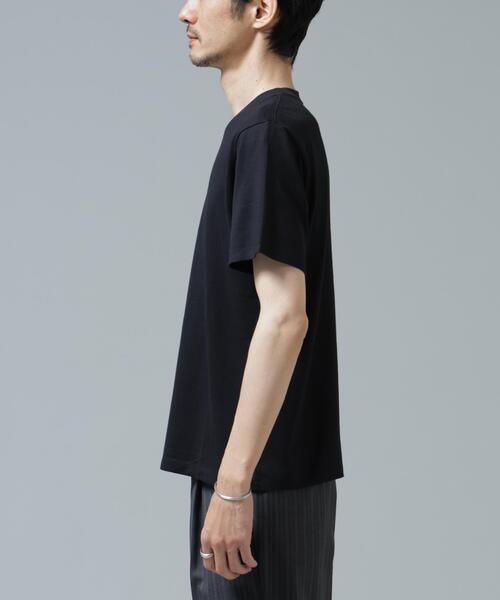 NANO universe(ナノユニバース)の「Anti Soaked(R) 汗染み防止 ミドルウェイト 7.1oz レギュラーシルエットTシャツ(Tシャツ/カットソー・メンズ・トップグレー/ブルー/ブラック/ホワイト・XS/S/M/L/XL/XXL)」の19枚目の写真