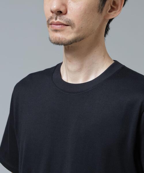 NANO universe(ナノユニバース)の「Anti Soaked(R) 汗染み防止 ミドルウェイト 7.1oz レギュラーシルエットTシャツ(Tシャツ/カットソー・メンズ・トップグレー/ブルー/ブラック/ホワイト・XS/S/M/L/XL/XXL)」の21枚目の写真