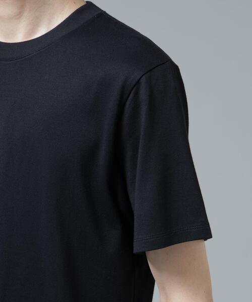 NANO universe(ナノユニバース)の「Anti Soaked(R) 汗染み防止 ミドルウェイト 7.1oz レギュラーシルエットTシャツ(Tシャツ/カットソー・メンズ・トップグレー/ブルー/ブラック/ホワイト・XS/S/M/L/XL/XXL)」の22枚目の写真