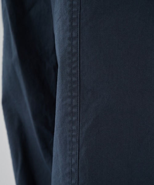 PUBLIC TOKYO(パブリックトウキョウ)の「コットンサージベイカーパンツ /春服/ワイド(カーゴパンツ・メンズ・カーキ/ネイビー・2/1)」の15枚目の写真