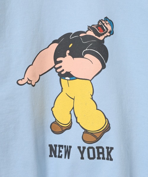 Goodwear(グッドウェア)の「POPEYE PT CREW SWEAT スウェットトレーナー(スウェット・メンズ・ホワイト系/ライトグレー系/サックスブルー系/ライトグレー/ホワイト系その他/オレンジ系/ホワイト/ライトブルー/オレンジ・M/XL/L)」の18枚目の写真