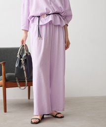 Elura | リネンブレンドワイドパンツ<低身長サイズあり>/659648(その他パンツ)